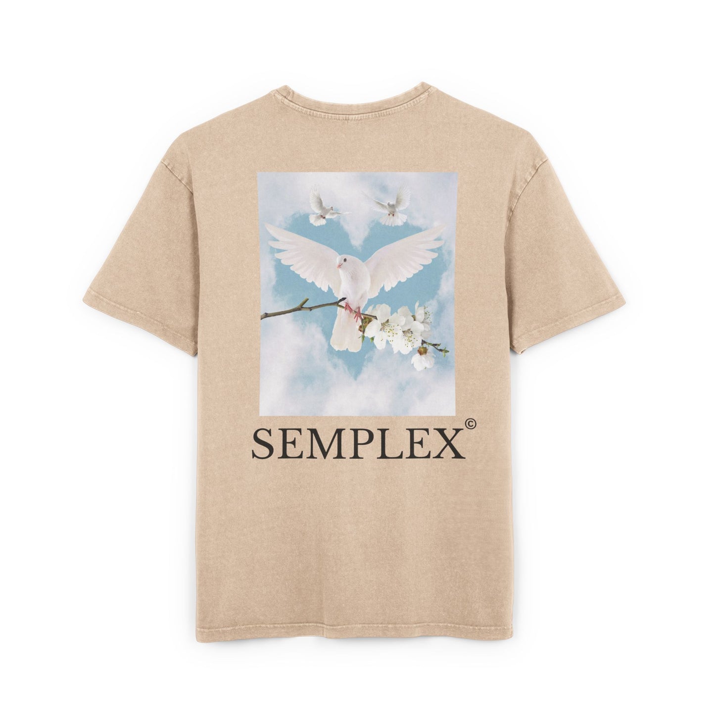 Semplex Oversized dove Tee