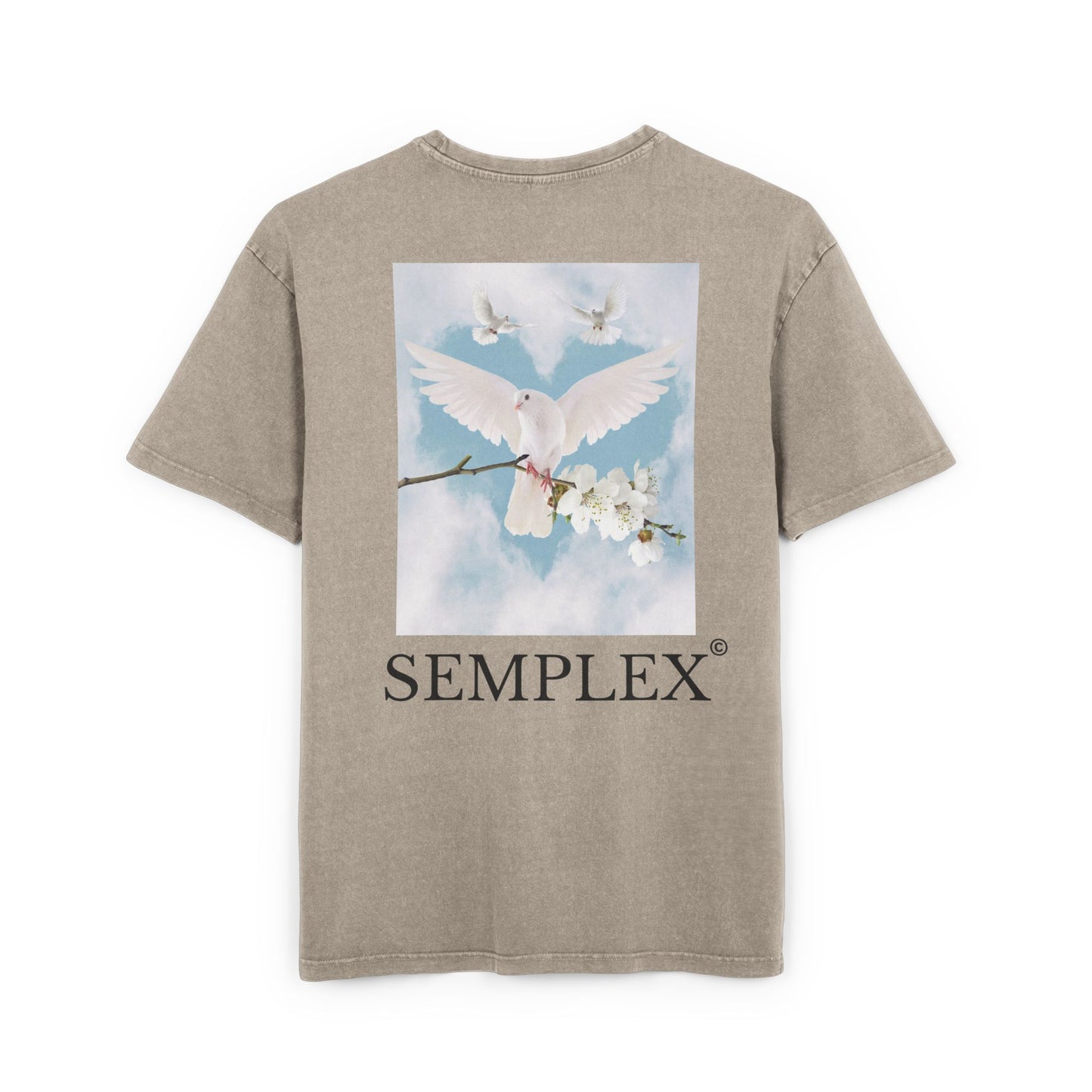 Semplex Oversized dove Tee