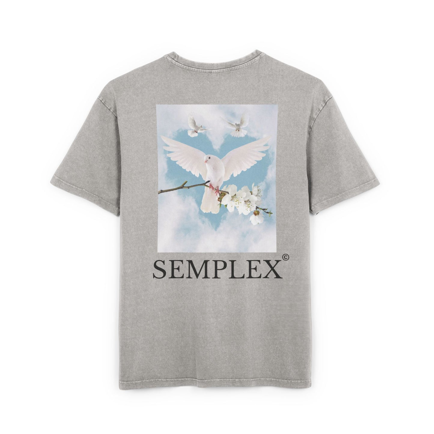 Semplex Oversized dove Tee