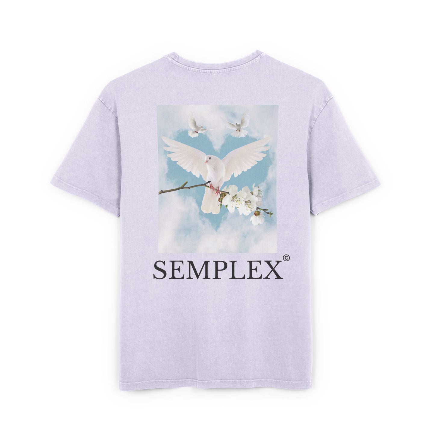 Semplex Oversized dove Tee